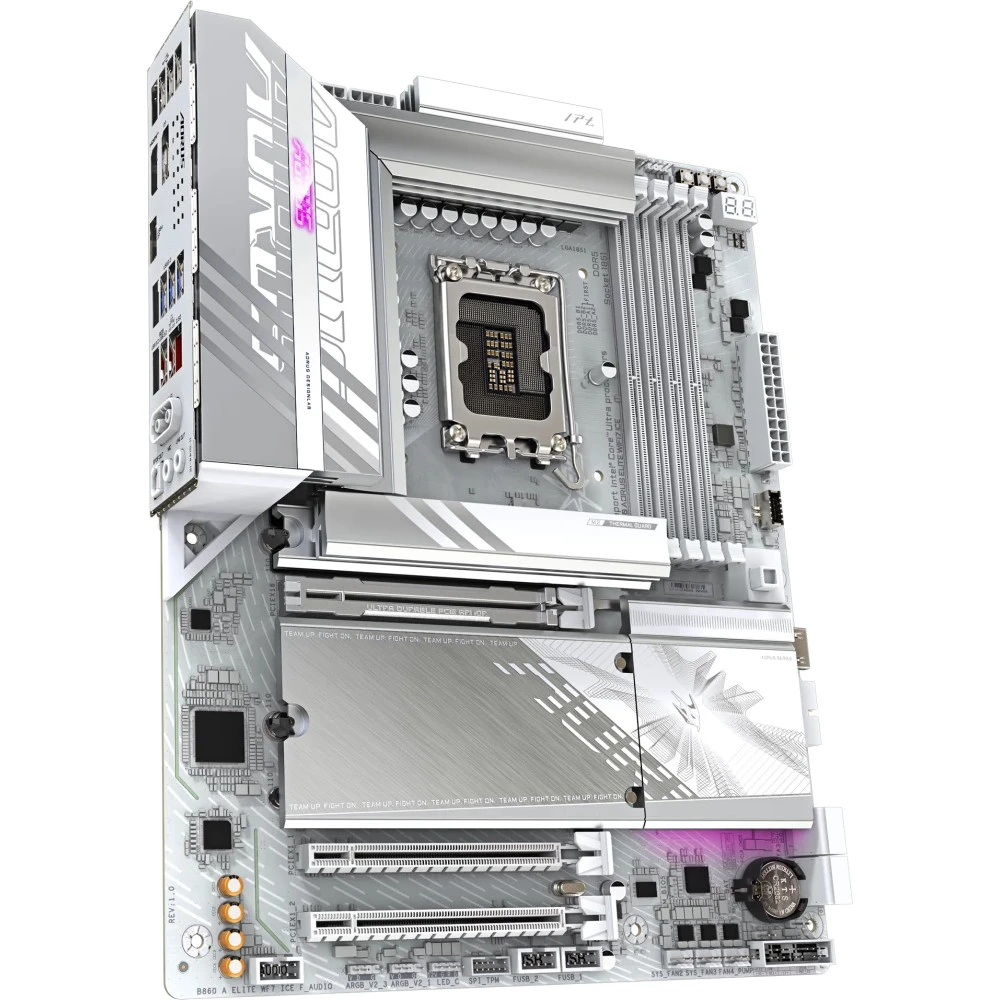 Материнская плата Gigabyte B860 AORUS ELITE WIFI7 ICE ATX, LGA 1851