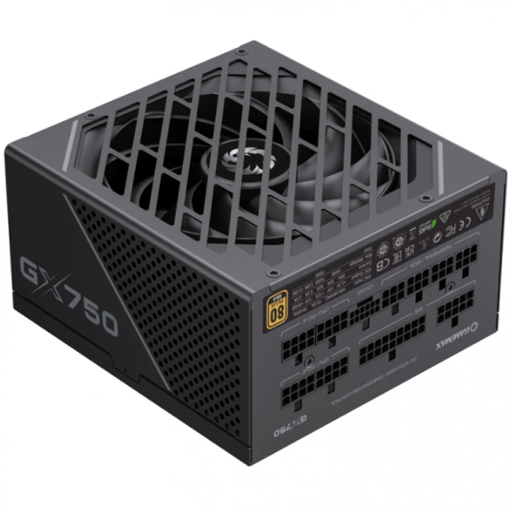 Блок питания GameMax GX-750 PRO BK GX750 PRO BLACK 750 Вт, 80+ Gold