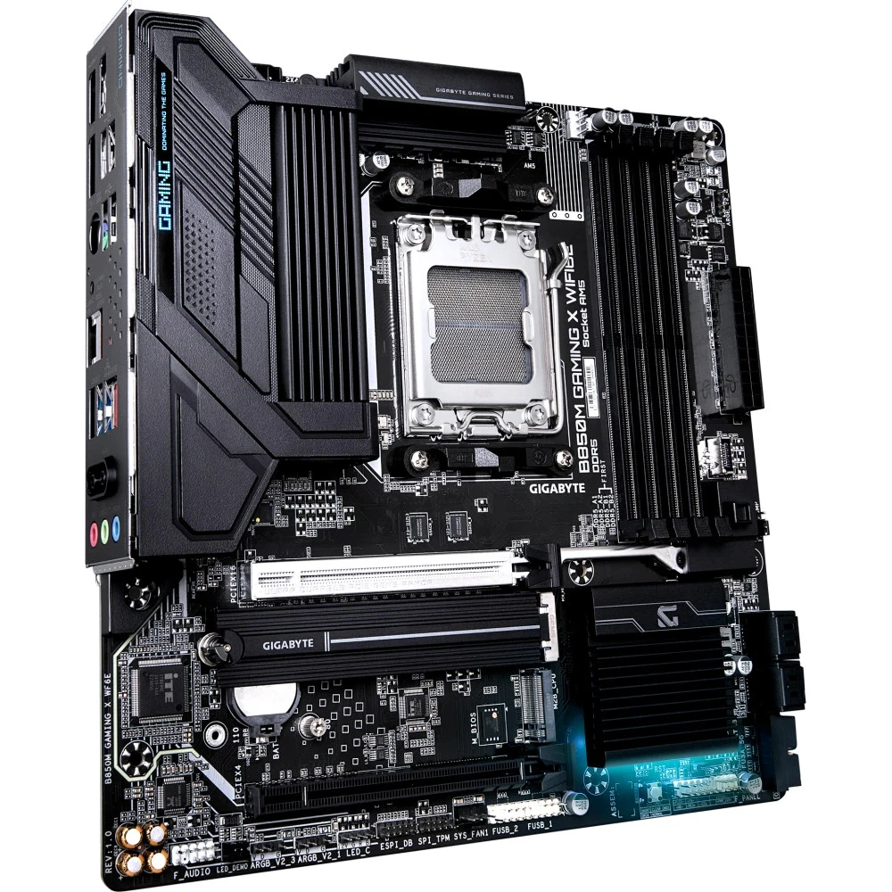 Материнская плата Gigabyte B850M GAMING X WIFI6E Micro-ATX, AMD AM5