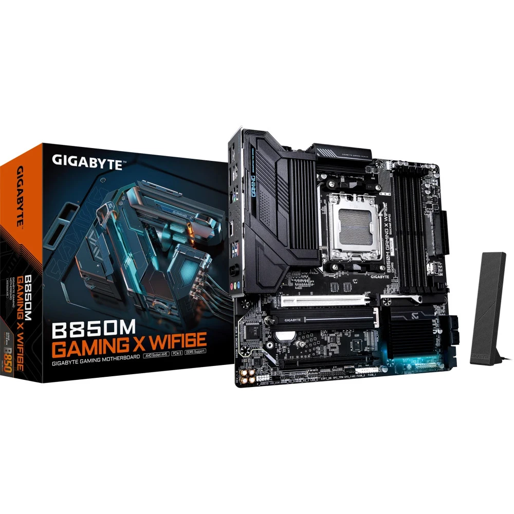 Материнская плата Gigabyte B850M GAMING X WIFI6E Micro-ATX, AMD AM5
