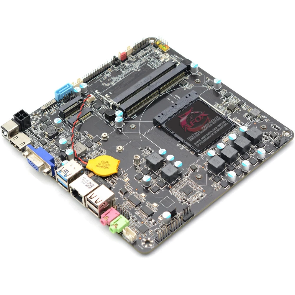 Материнская плата AFOX AFMIA300-1L-V4 Mini-ITX, AMD AM4