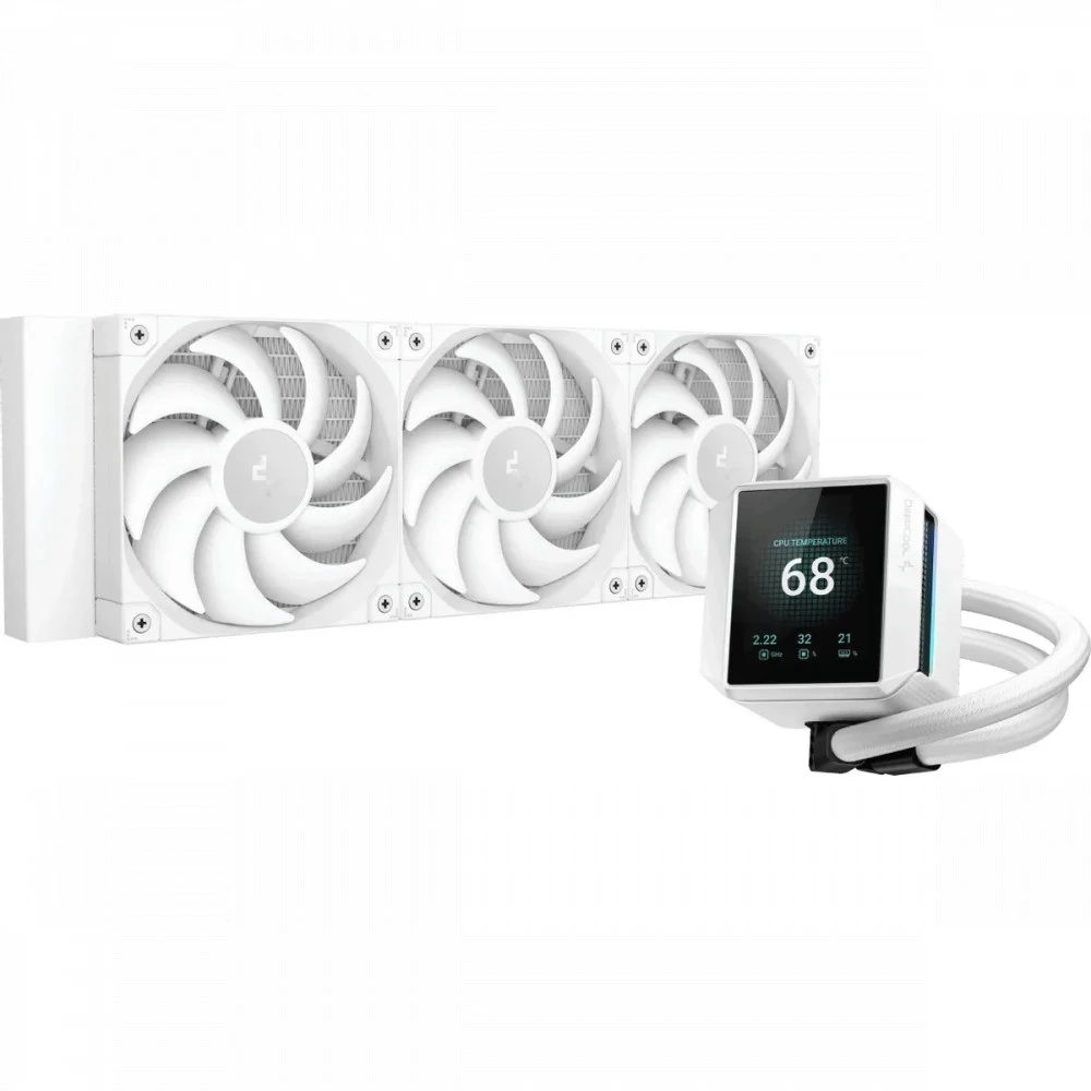 Система охлаждения Deepcool MYSTIQUE 360 WH R-LX360-WHDSNMP-G-1 Для процессора