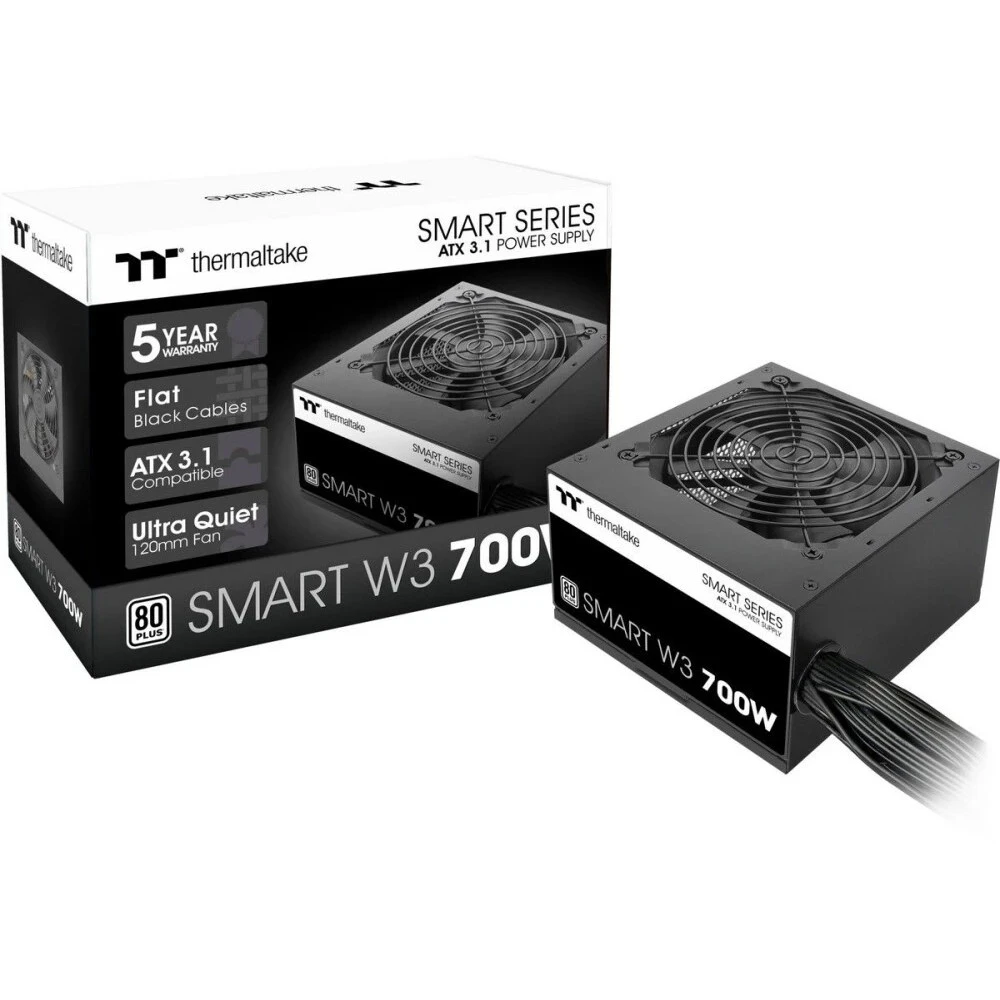 Блок питания Thermaltake Smart W3 700W PS-SPW-0700NNFAWE-1 700 Вт, 80+