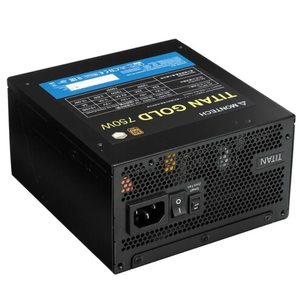 Блок питания Montech TITAN GOLD 750 TITAN GOLD 750 TIS0123 750 Вт, 80+ Gold