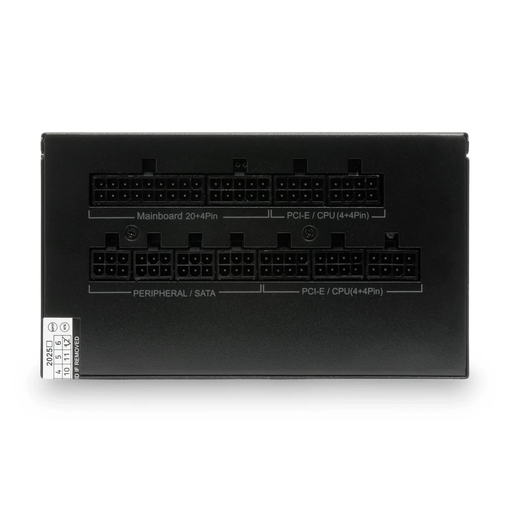 Блок питания HSPD HSK-1000GF-BK 1000 Вт, 80+ Gold