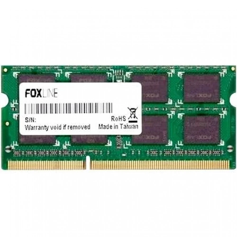 ОЗУ Foxline SODIMM 8GB 3200 DDR4 CL22 FL3200D4S22D-8GSE SO-DIMM, DDR4, 8 Гб, 3200 МГц
