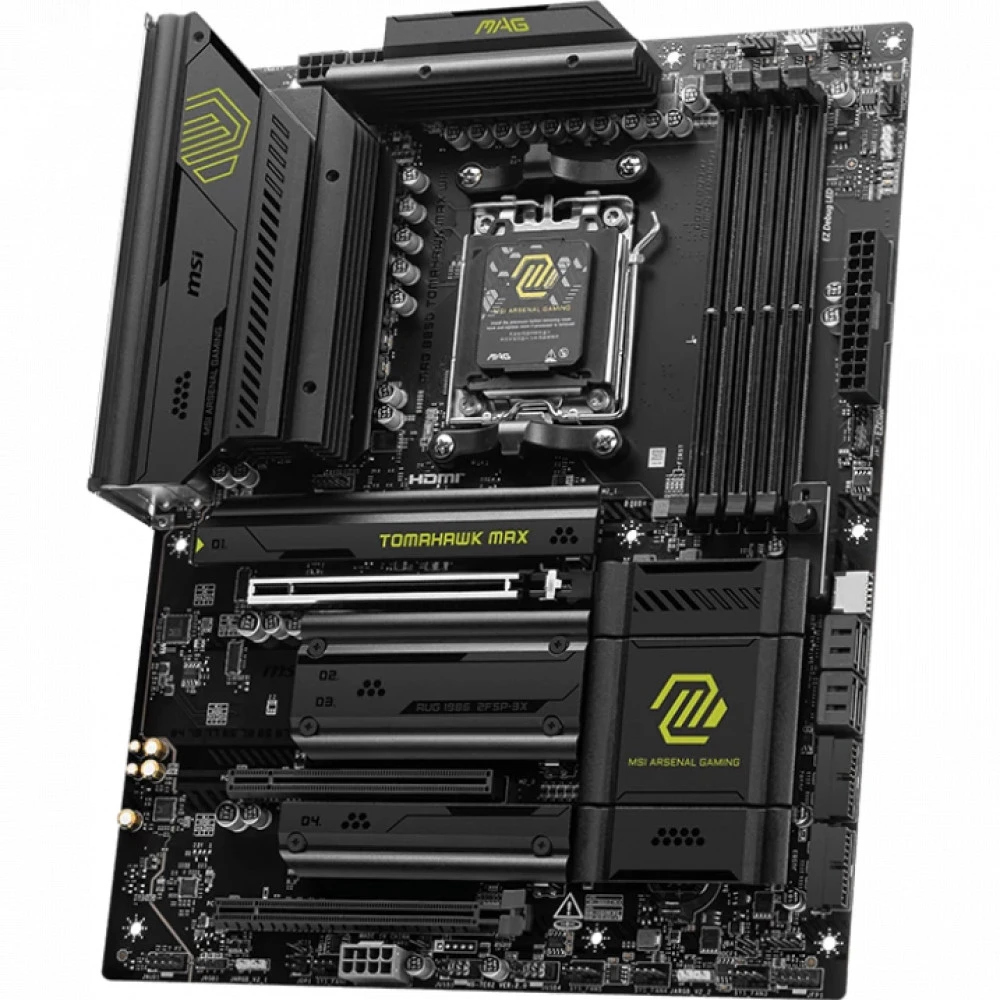 Материнская плата MSI MAG B850 TOMAHAWK MAX WIFI ATX, AMD AM5
