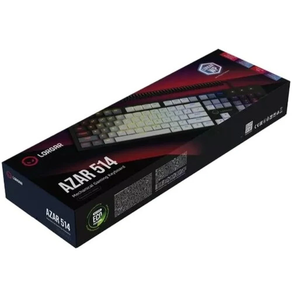 Клавиатура Lorgar Azar 514 LRG-GK514W-RU Проводная, USB