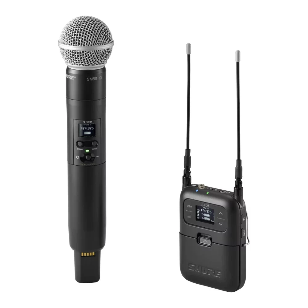 Микрофон SHURE SLXD2/SM58=-L56