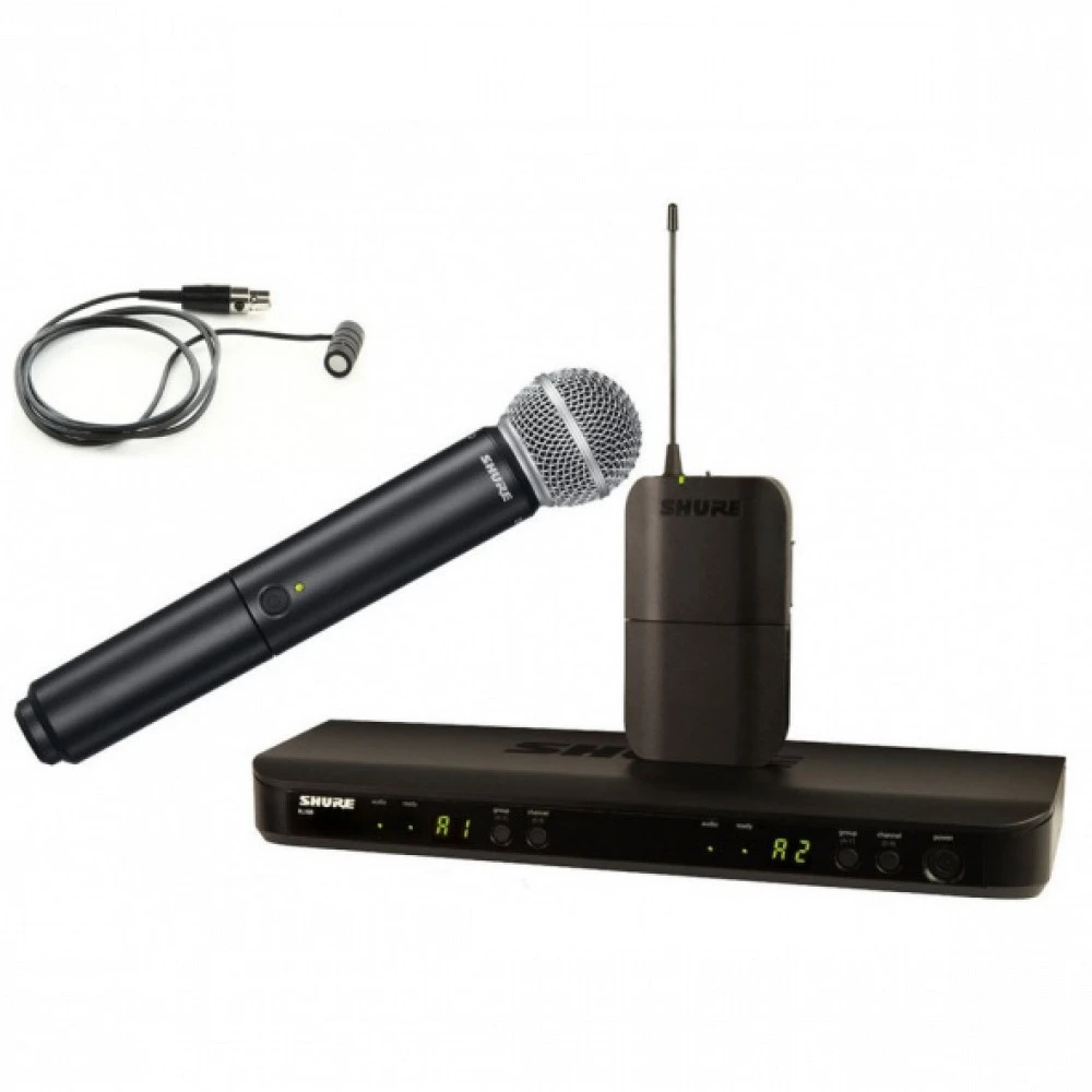 Микрофон SHURE BLX1288E/W85-M17