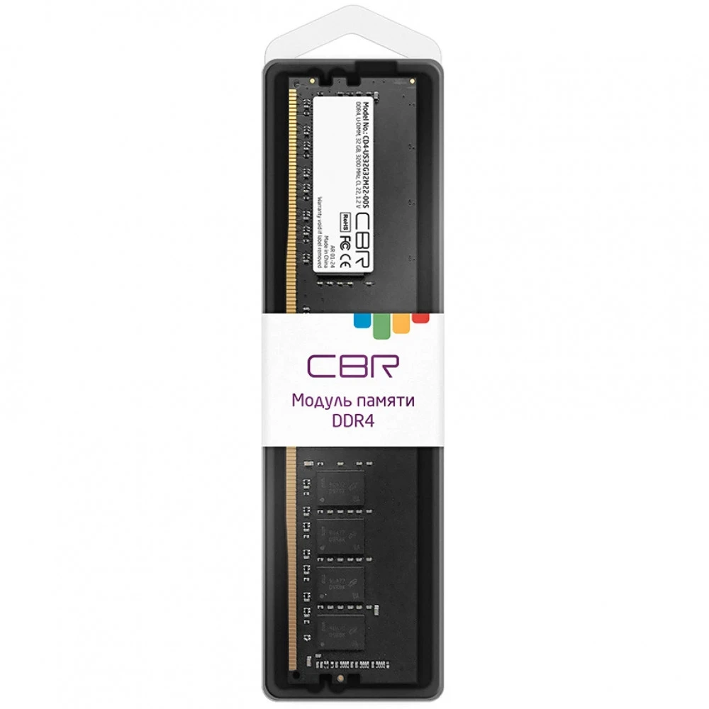 ОЗУ CBR 32Gb DDR4 CD4-US32G32M22-00S DIMM, DDR4, 32 Гб, 3200 МГц