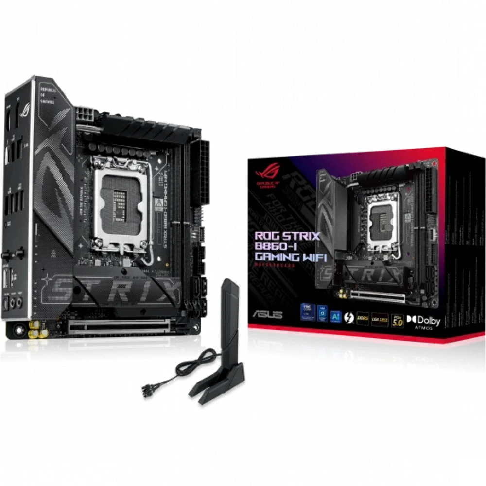 Материнская плата Asus ROG STRIX B860-I GAMING WIFI Mini-ITX, LGA 1851