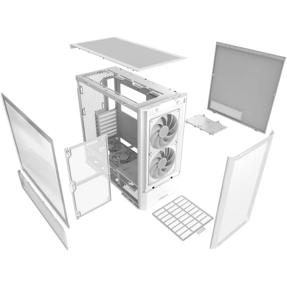 Корпус Lian Li Lancool 207 White G99.LAN207RW.10RS Mid-Tower