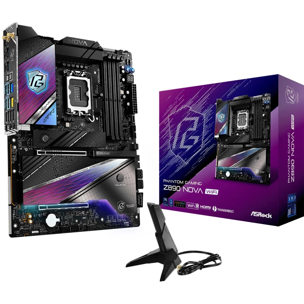 Материнская плата ASRock Z890 NOVA WIFI ATX, LGA 1851