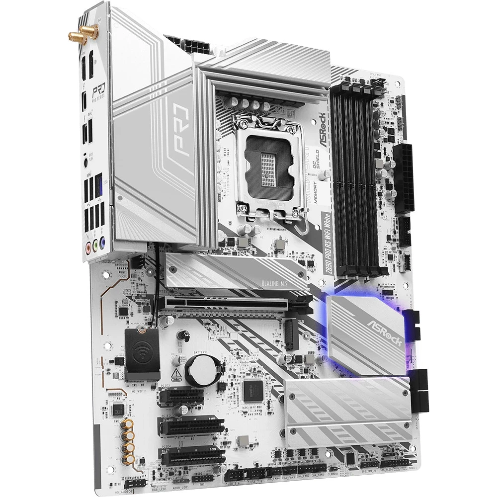 Материнская плата ASRock Z890 PRO RS WIFI WHITE ATX, LGA 1851
