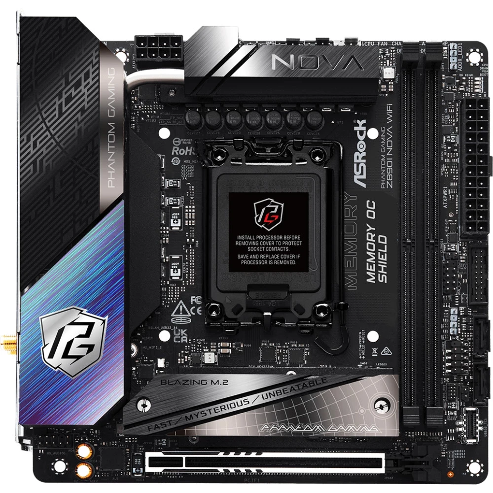 Материнская плата ASRock Z890I NOVA WIFI Mini-ITX, LGA 1851