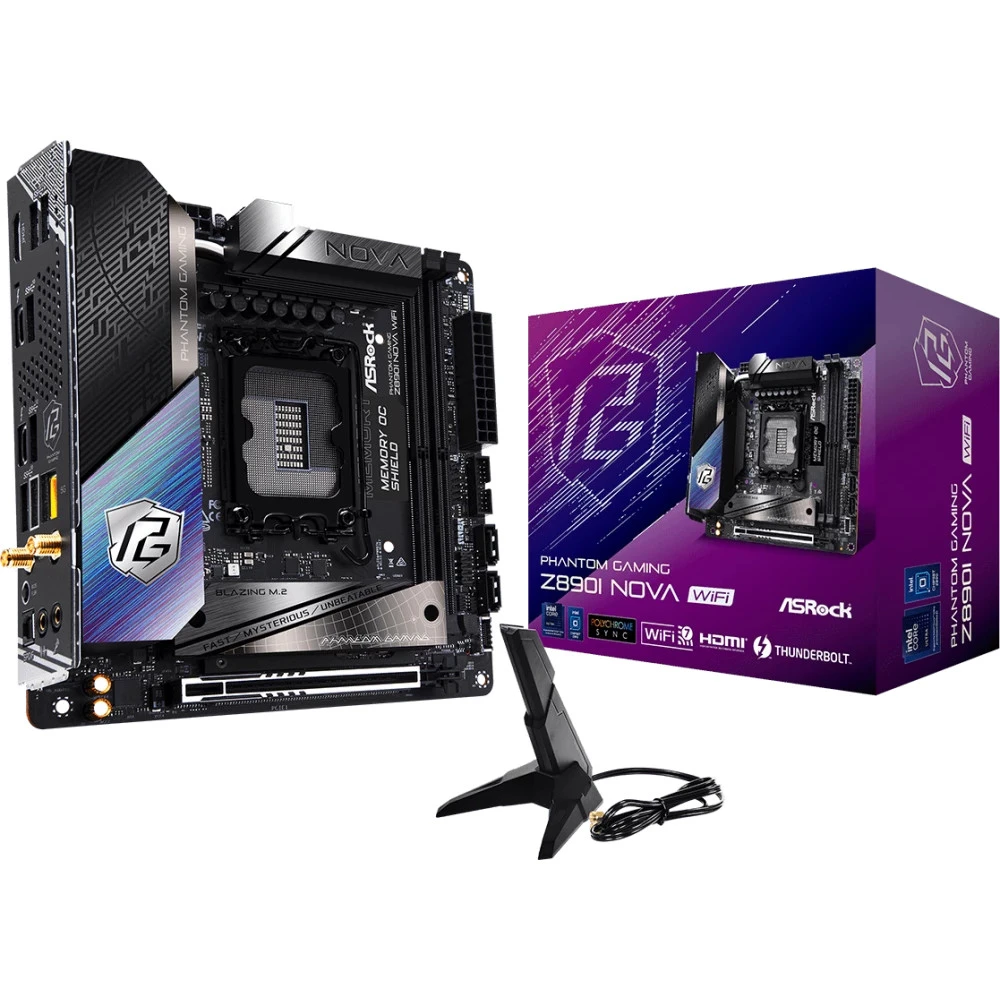 Материнская плата ASRock Z890I NOVA WIFI Mini-ITX, LGA 1851