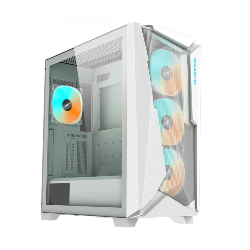 Корпус Gigabyte C301 GLASS WHITE V2 GB-C301GW V2 Mid-Tower