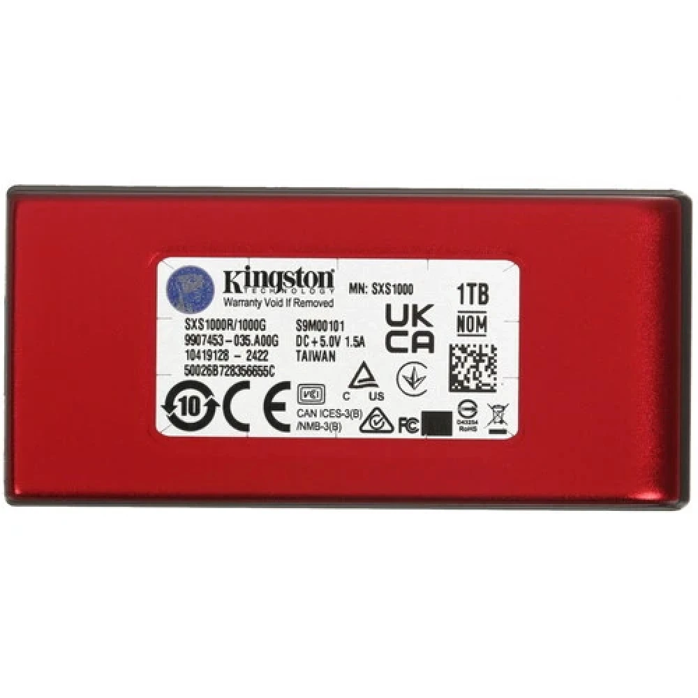 Внешние накопители Kingston SXS1000R/1000G красный 17200013992 1 ТБ