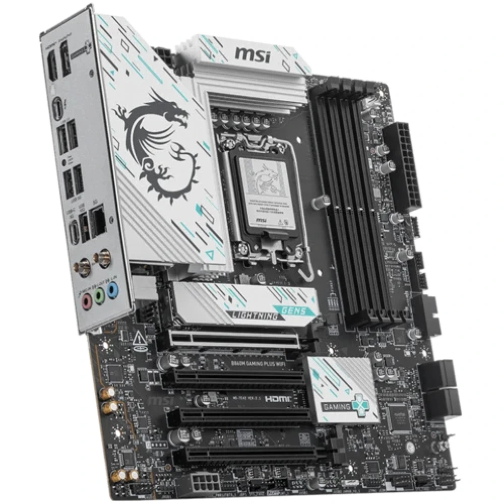Материнская плата MSI B860M GAMING PLUS WIFI Micro-ATX, LGA 1851