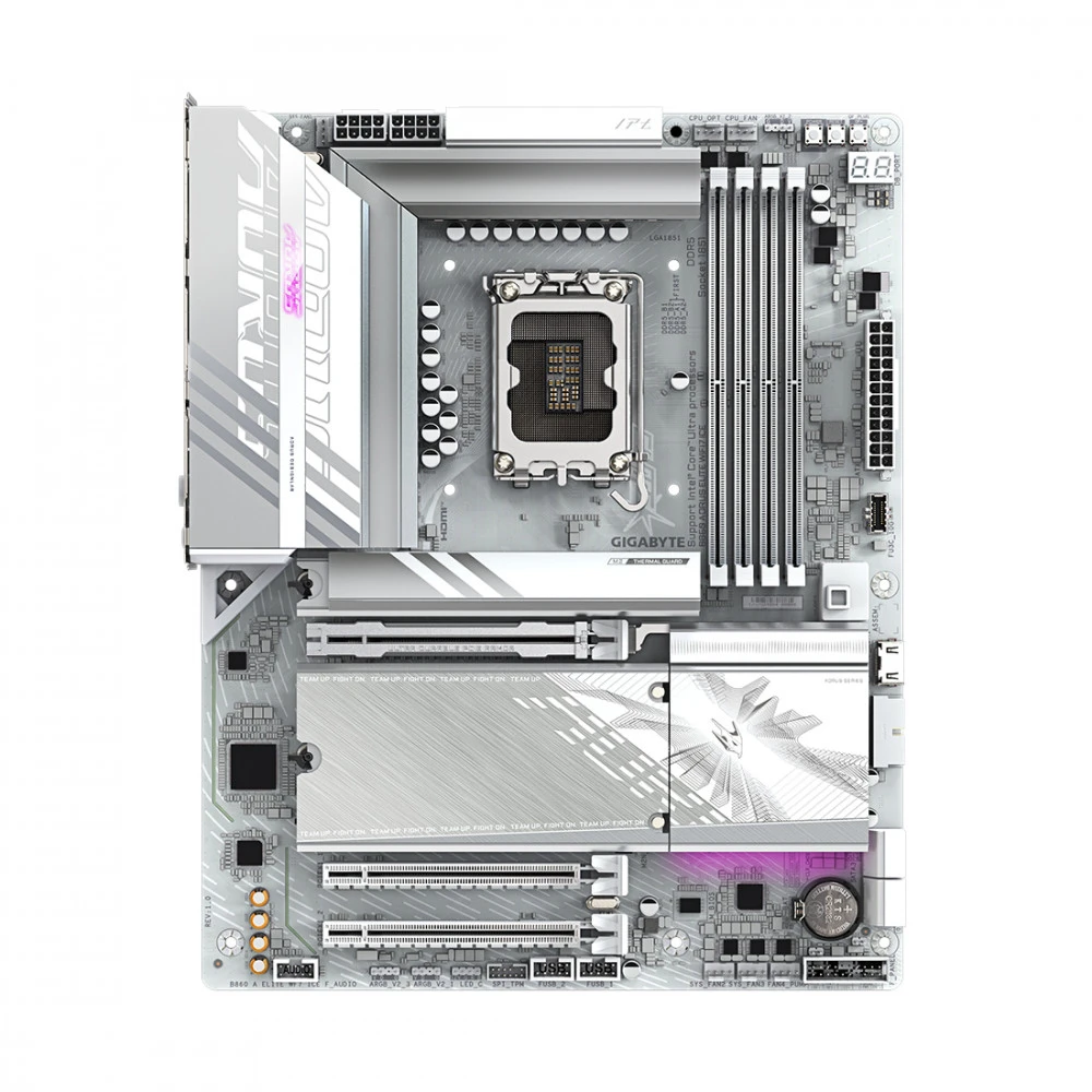 Материнская плата Gigabyte B860 A ELITE WF7 ICE ATX, LGA 1851