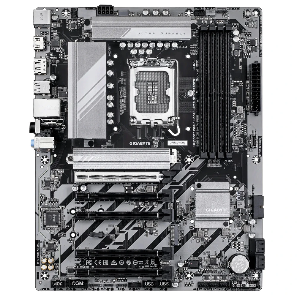 Материнская плата Gigabyte B860 DS3H WIFI6E ATX, LGA 1851
