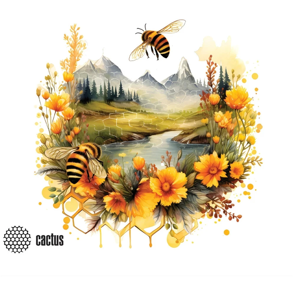 Коврик для мышки Cactus Honeybee CS-MP-P09XS
