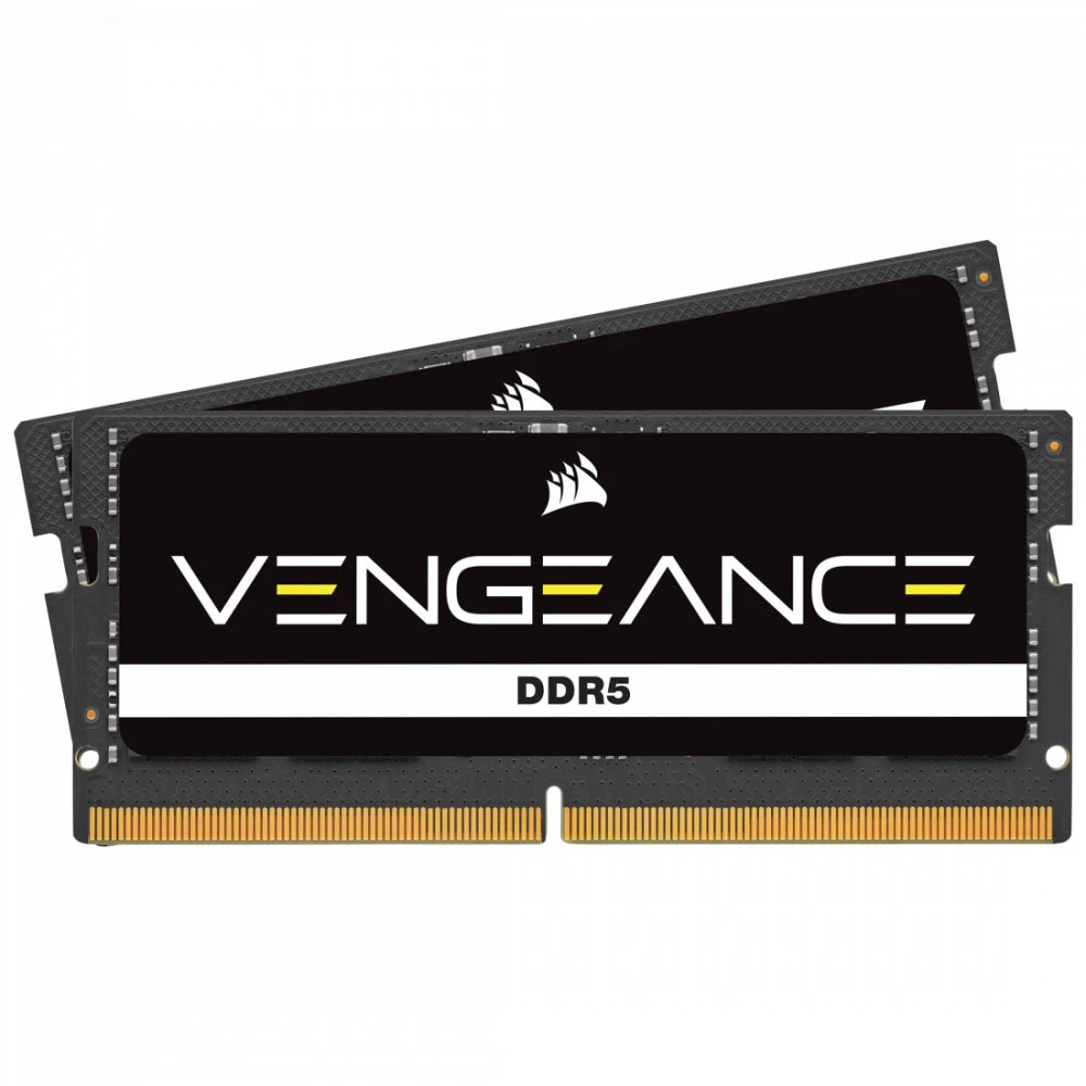 ОЗУ Corsair Vengeance CMSX32GX5M2A5200C44 SO-DIMM, DDR5, 32 Гб (2 х 16 Гб), 5200 МГц