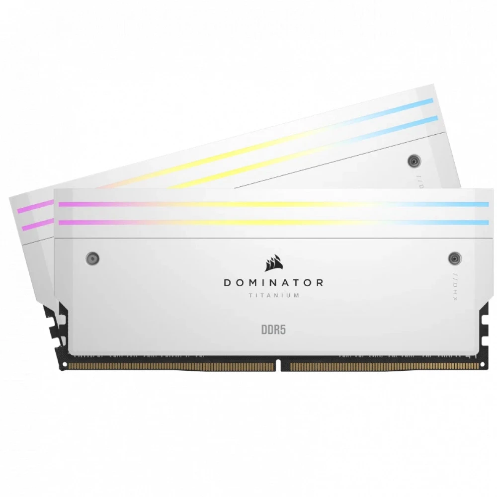 ОЗУ Corsair Dominator Titanium CMP32GX5M2B6400C32W DIMM, DDR5, 32 Гб (2 х 16 Гб), 6400 МГц