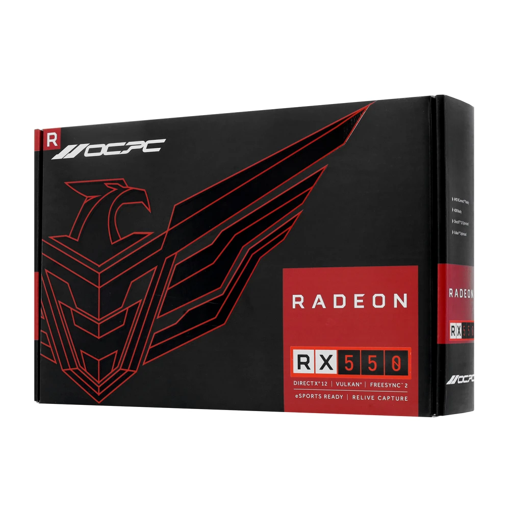 Видеокарта OCPC RX 550 SE OCVARX550G4SE 4 ГБ
