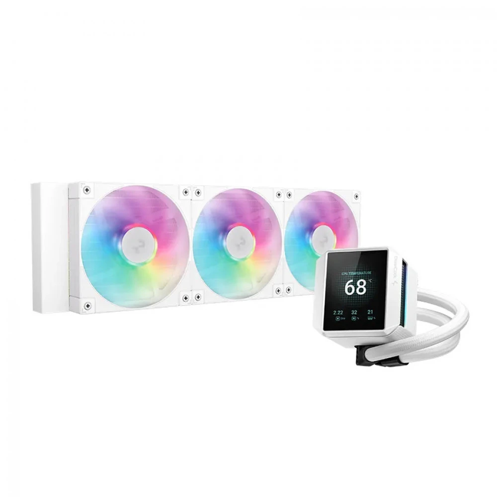 Система охлаждения Deepcool MYSTIQUE 360 WH R-LX360-WHDSNMCP-G-1 Для процессора