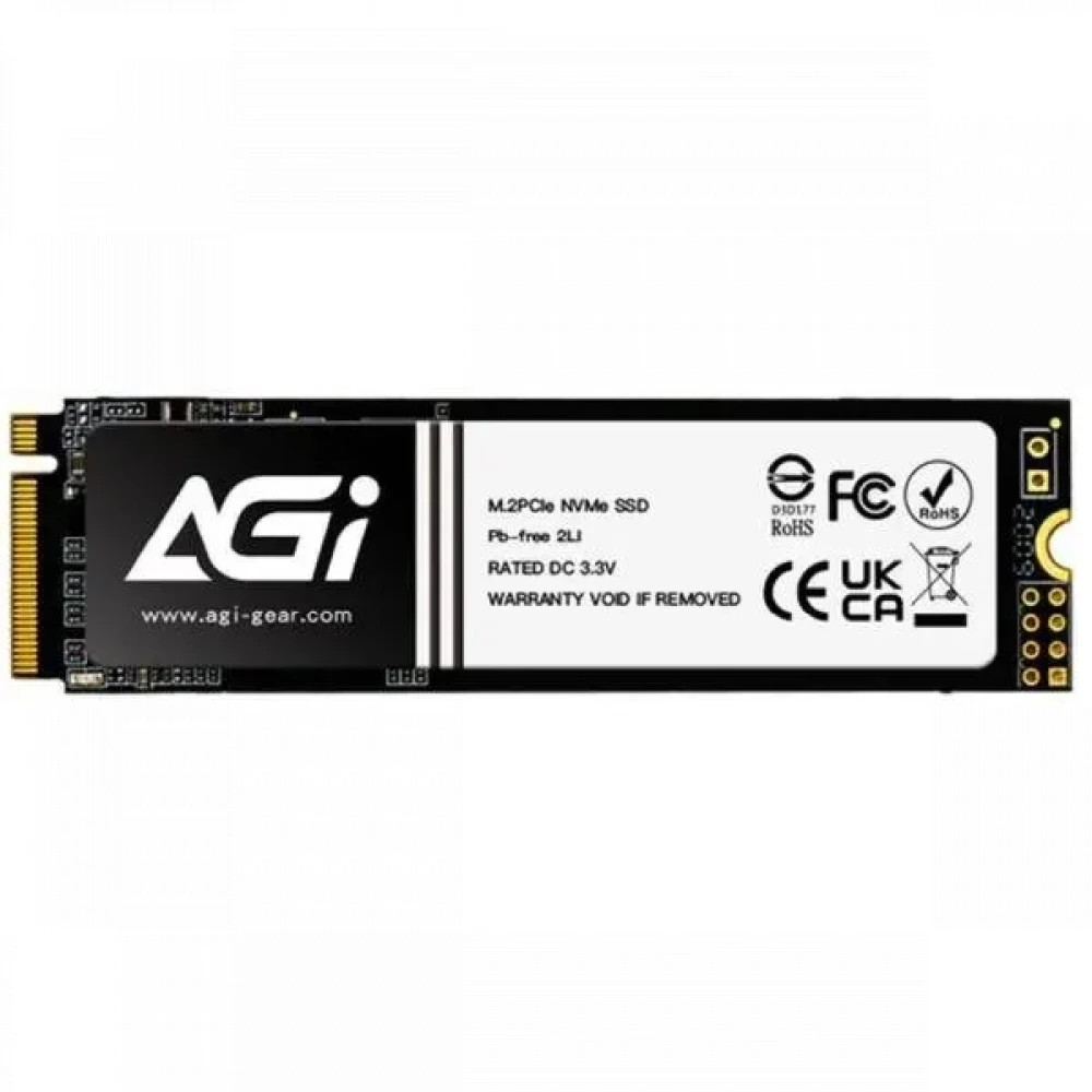 Жесткий диск ELP Imaging AGI4T0G44AI828-CB SSD (твердотельные), 4 ТБ, M.2, PCIe