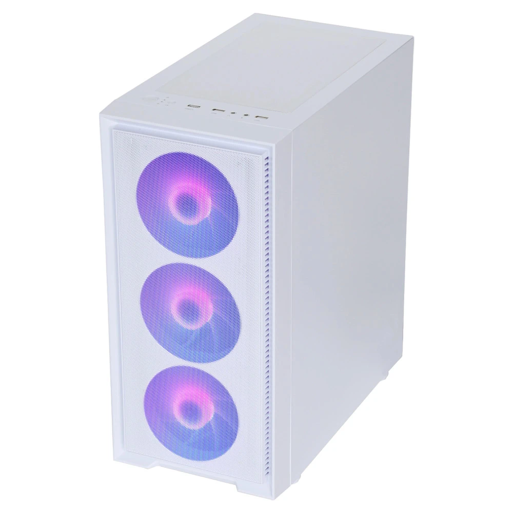 Корпус HAFF Flash MATX White Mini-Tower