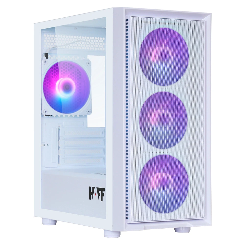 Корпус HAFF Flash MATX White Mini-Tower