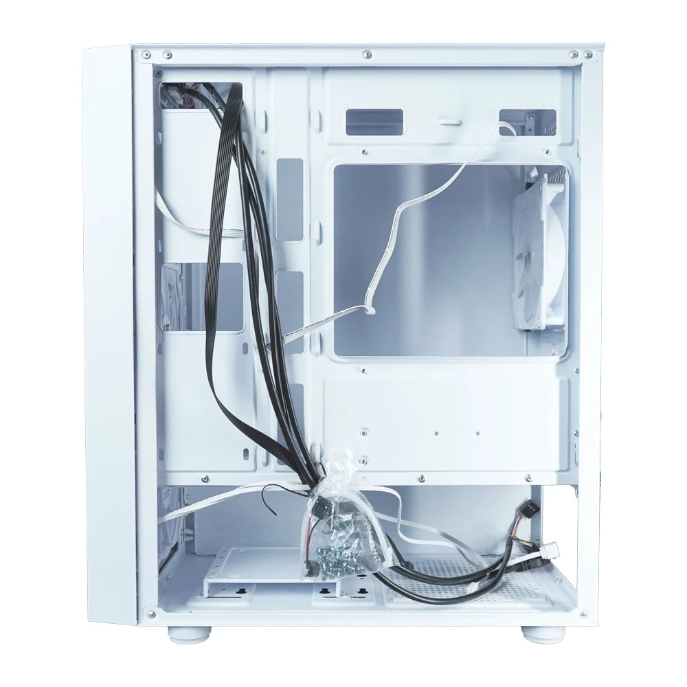 Корпус HAFF Flash MATX White Mini-Tower