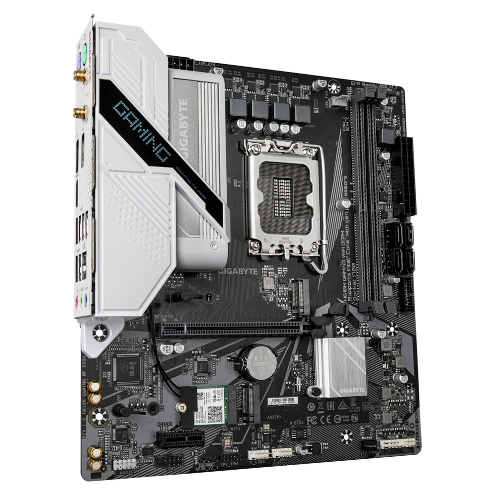 Материнская плата Gigabyte H610M GAMING WIFI DDR4 (rev. 1.0) Micro-ATX, LGA 1700