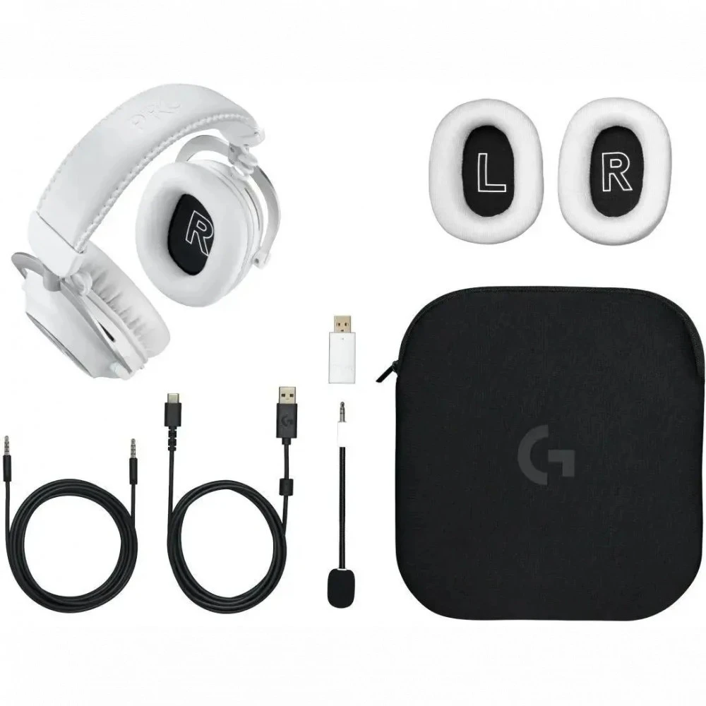 Наушники Logitech G Pro X 2 Lightspeed White 981-001270