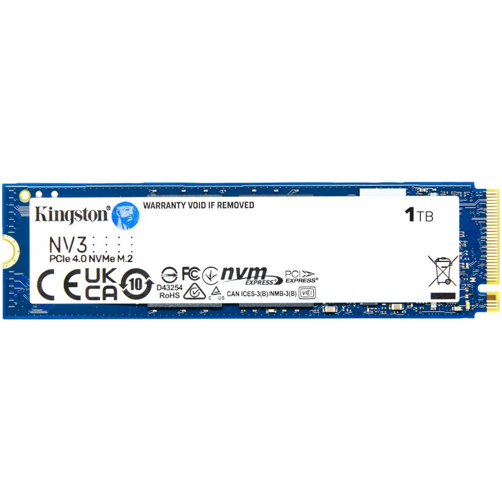Жесткий диск Kingston SNV3S/1000GBK SSD (твердотельные), 1 ТБ, M.2, PCIe