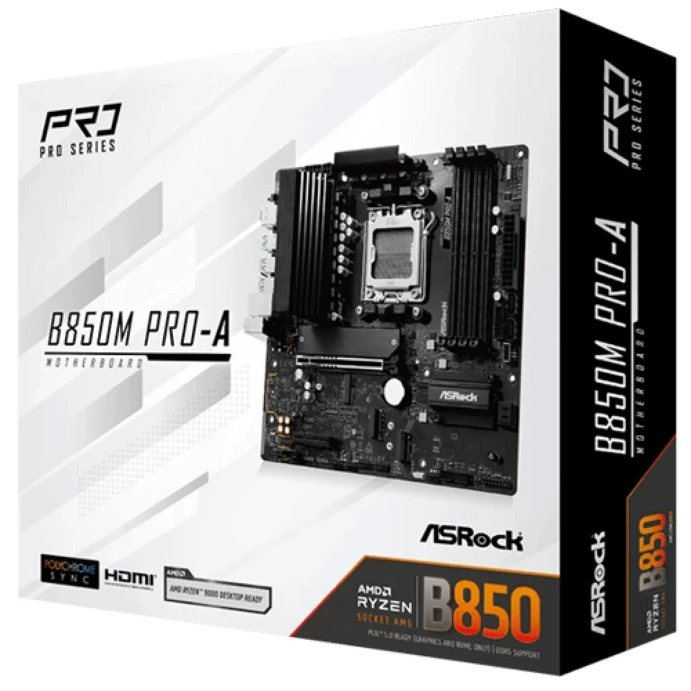Материнская плата ASRock B850M PRO-A Micro-ATX, AMD AM5