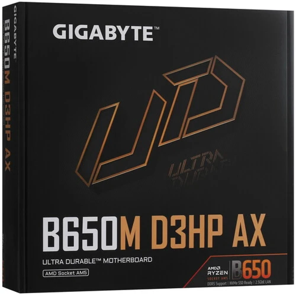 Материнская плата Gigabyte B650M D3HP AX B650M D3HP AX 1.0 Micro-ATX, AMD AM5