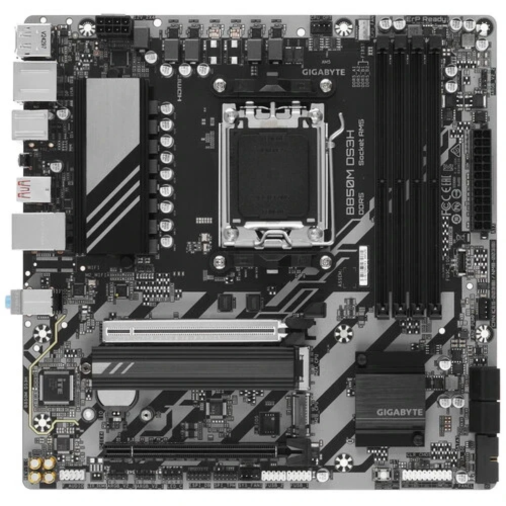Материнская плата Gigabyte B850M DS3H B850M DS3H 1.0 Micro-ATX, AMD AM5