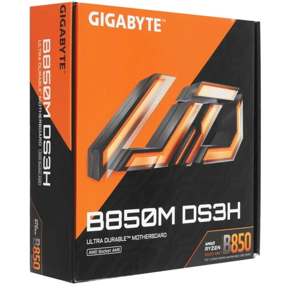 Материнская плата Gigabyte B850M DS3H B850M DS3H 1.0 Micro-ATX, AMD AM5