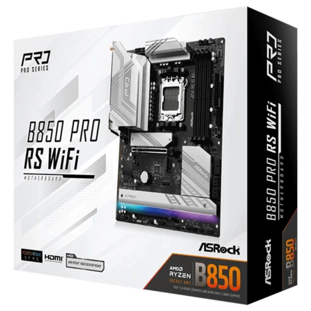 Материнская плата ASRock B850 Pro RS B850 PRO RS ATX, AMD AM5