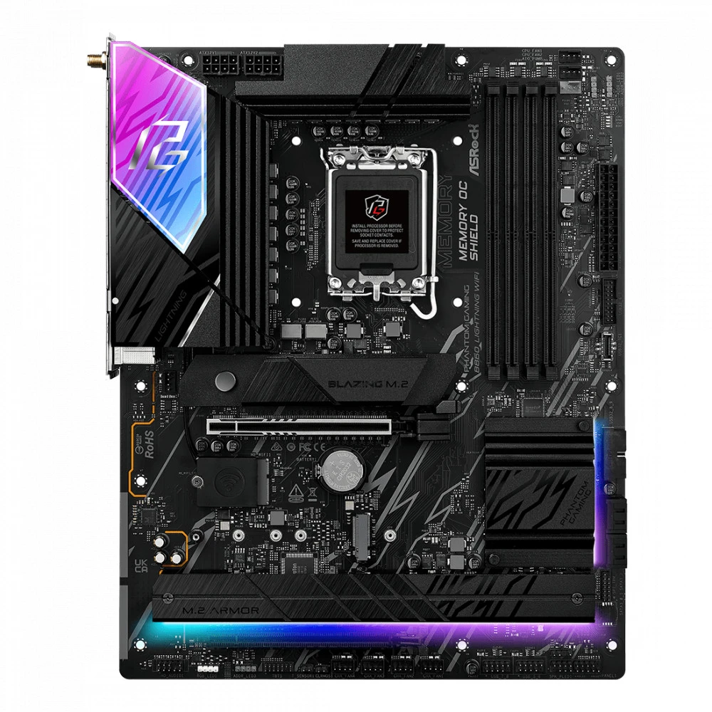 Материнская плата ASRock B860 LIGHTNING WIFI ATX, LGA 1851