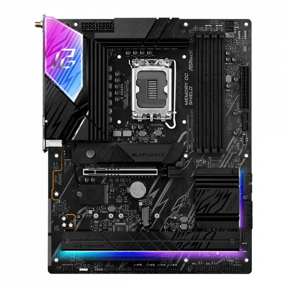 Материнская плата ASRock B860 LIGHTNING WIFI ATX, LGA 1851