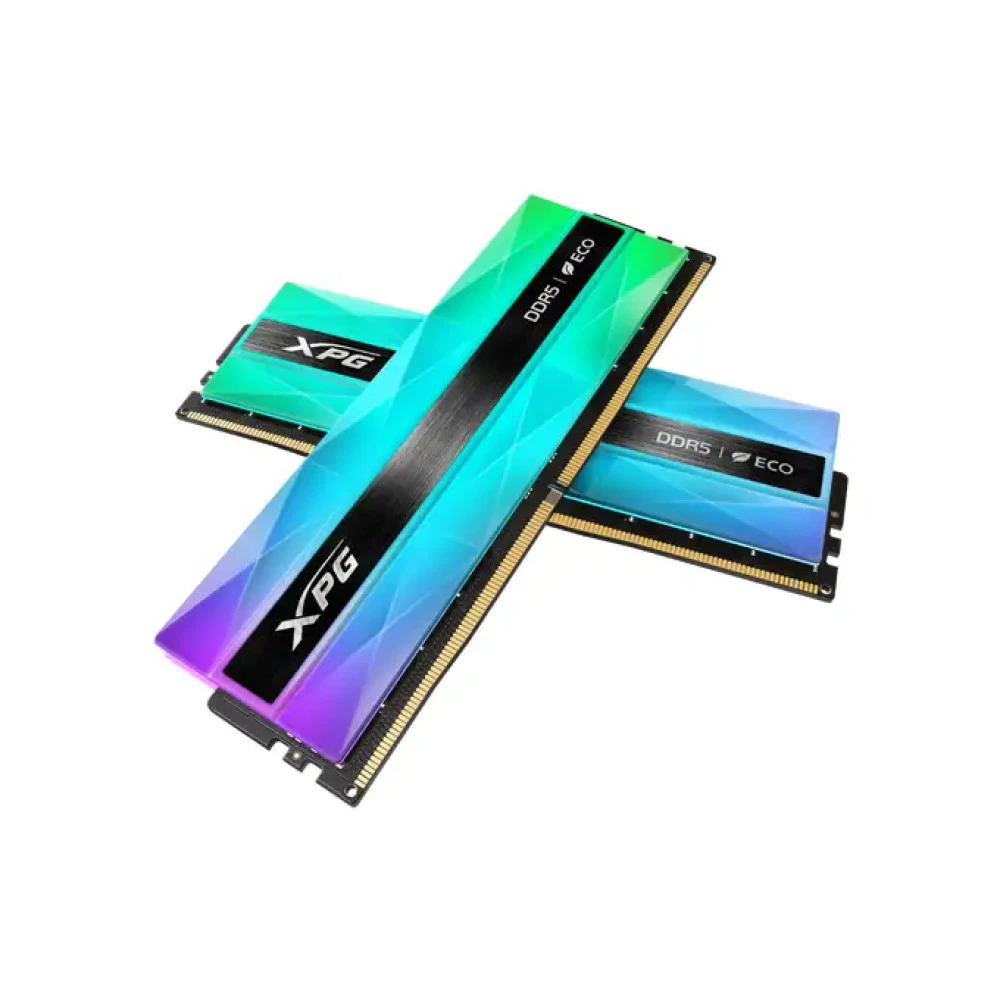 ОЗУ ADATA XPG Lancer Neon RGB AX5U7200C3424G-DCLANRSG DIMM, DDR5, 48 Гб (2 x 24 Гб), 7200 МГц