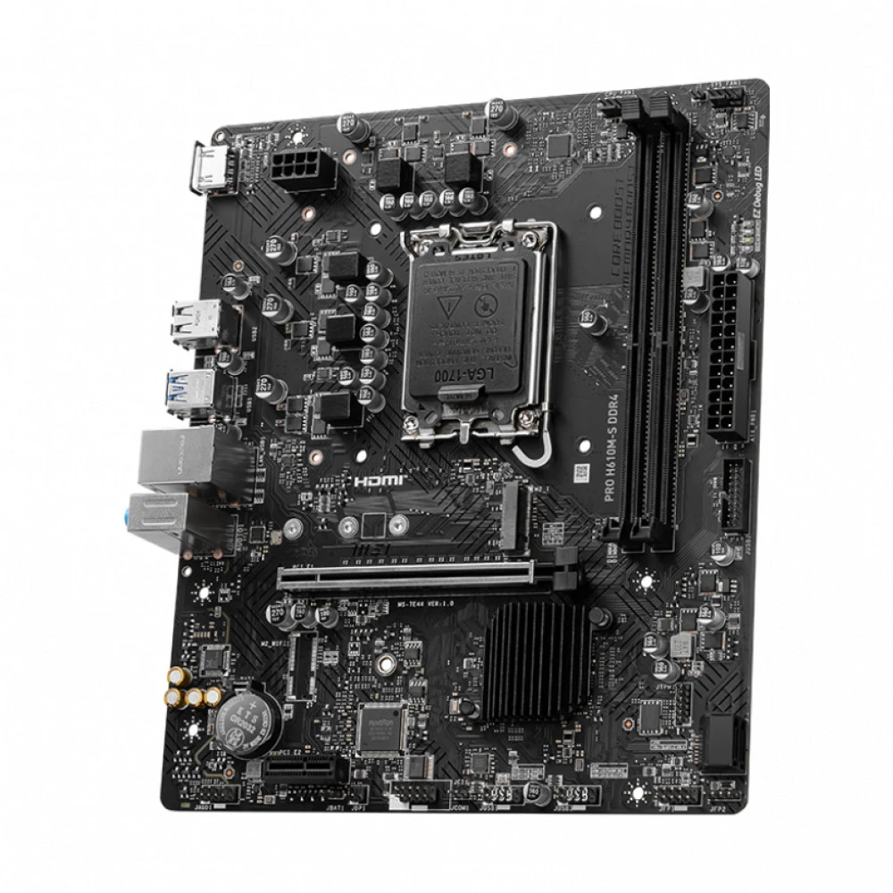 Материнская плата MSI PRO H610M-S DDR4 H610 Mini-ATX, LGA 1700
