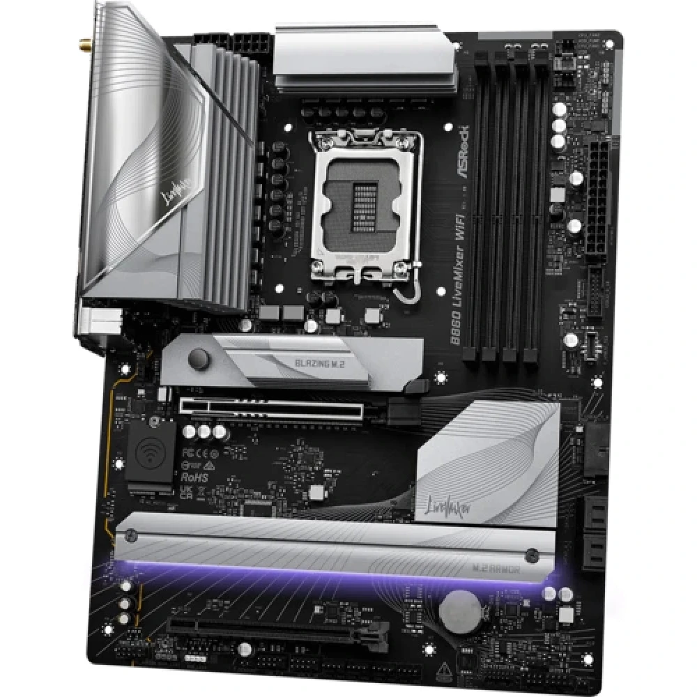 Материнская плата ASRock B860 LIVEMIXER WIFI ATX, LGA 1851