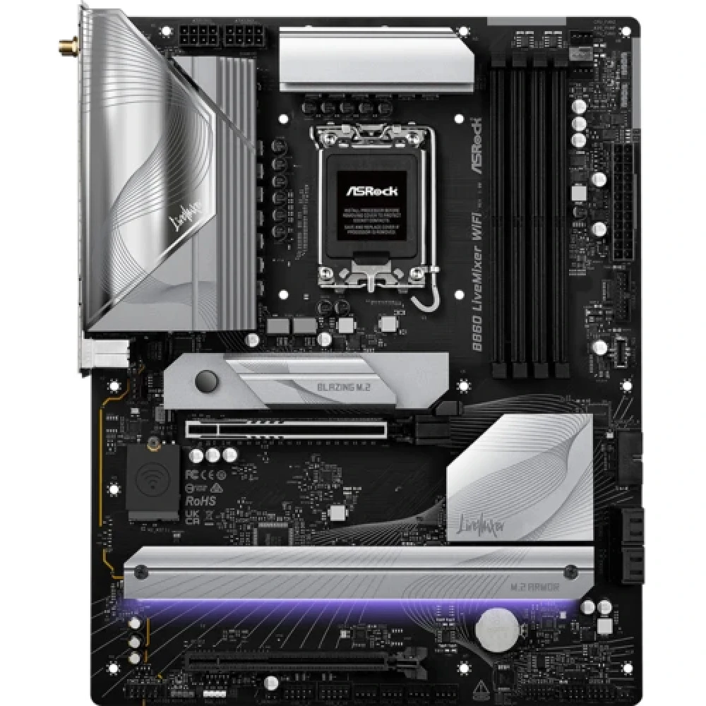 Материнская плата ASRock B860 LIVEMIXER WIFI ATX, LGA 1851