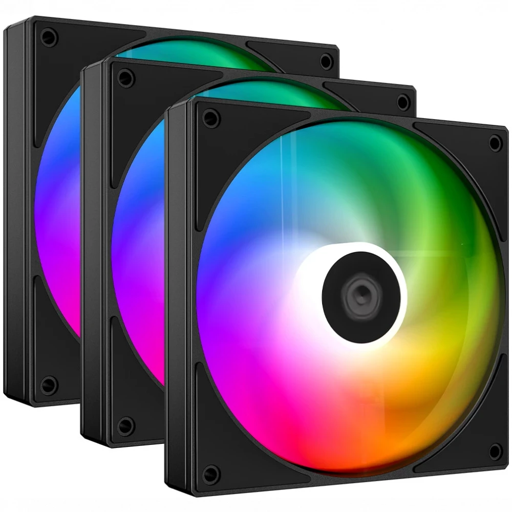 Система охлаждения ID-Cooling AS-120-ARGB-K Trio ID-FAN-AS-120-ARGB-K TRIO Для системного блока